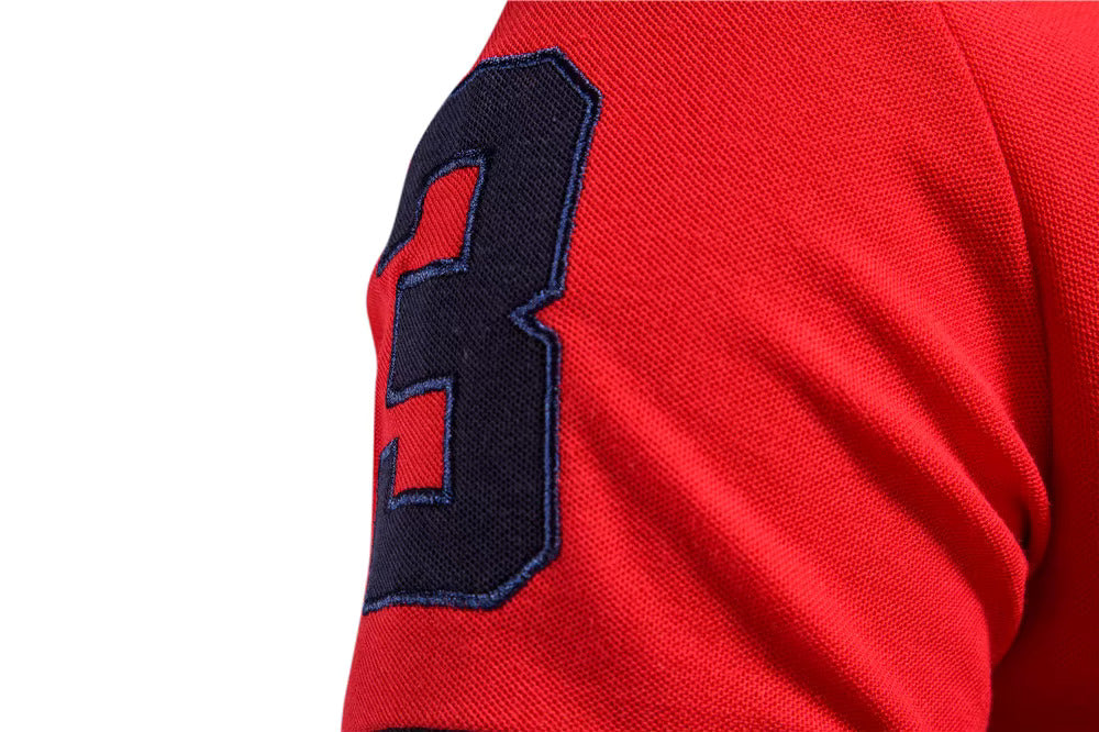 Camisa Polo Animals - Vermelho