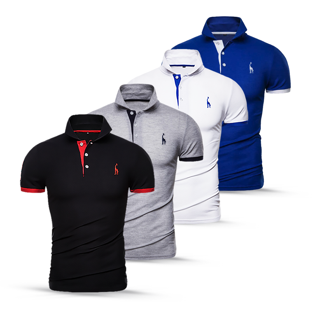 Kit 4 Camisas Polo