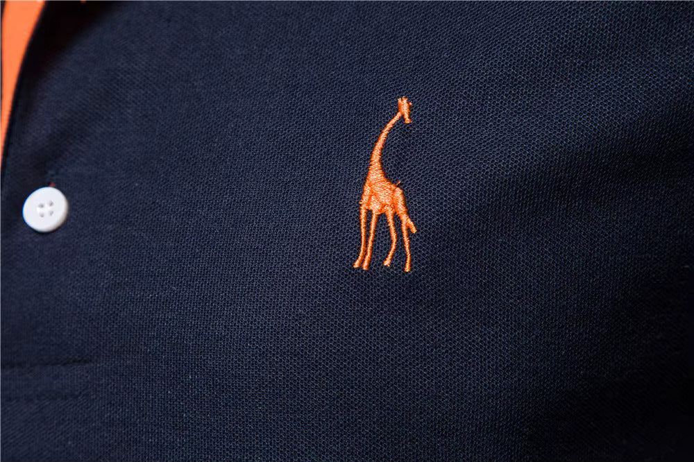 Camisa Polo Animals - Azul Marinho