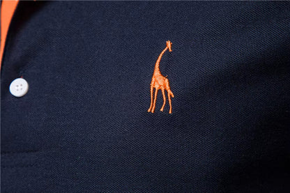 Camisa Polo Animals - Azul Marinho