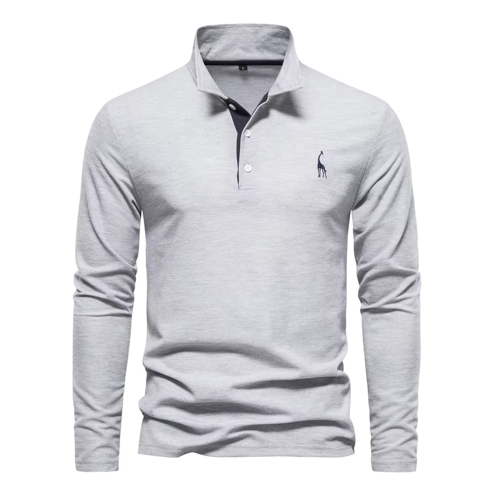 Camisa Polo Animals Manga Longa - Cores