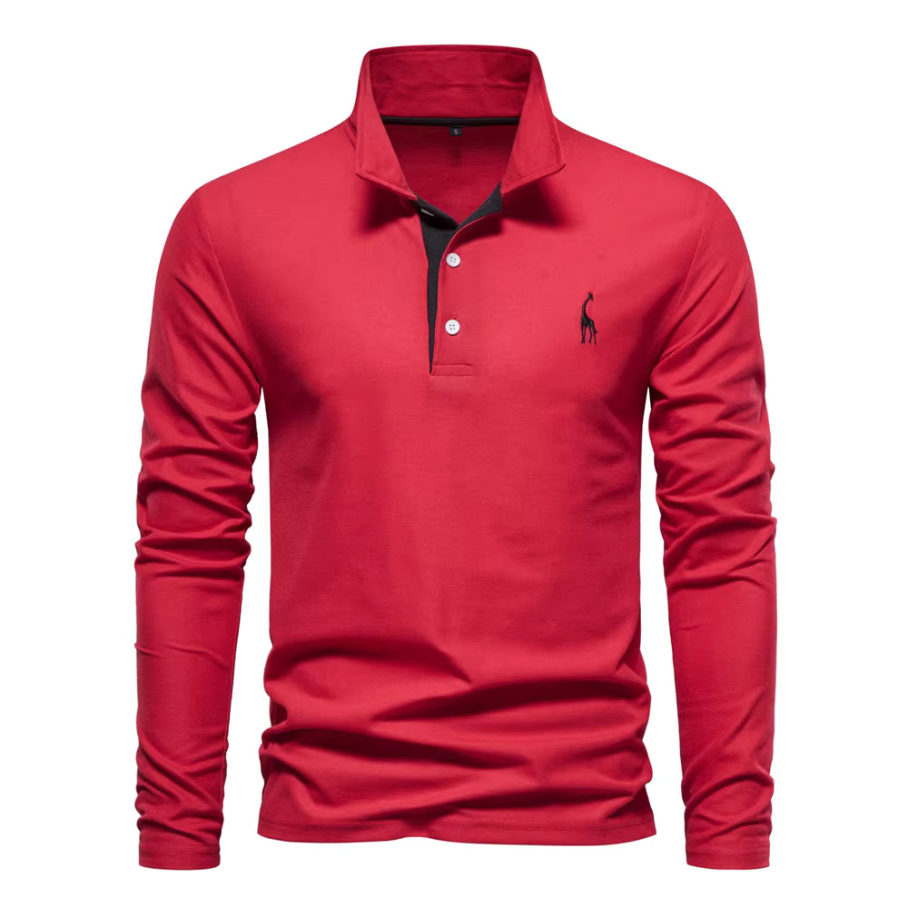 Camisa Polo Animals Manga Longa - Cores