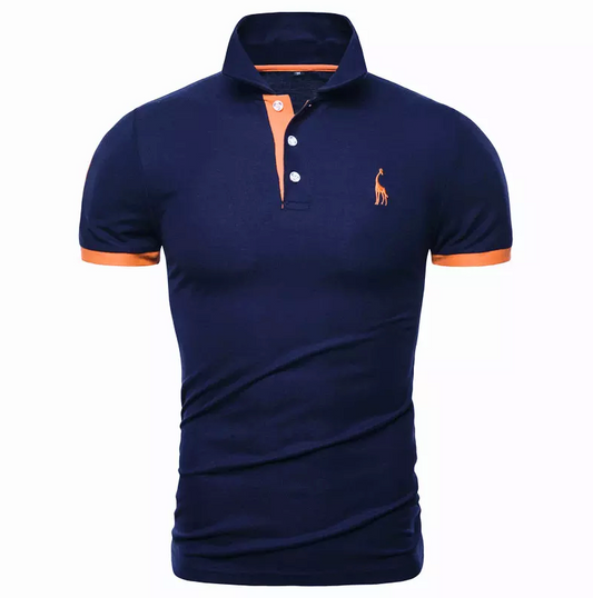 Camisa Polo Animals - Azul Marinho