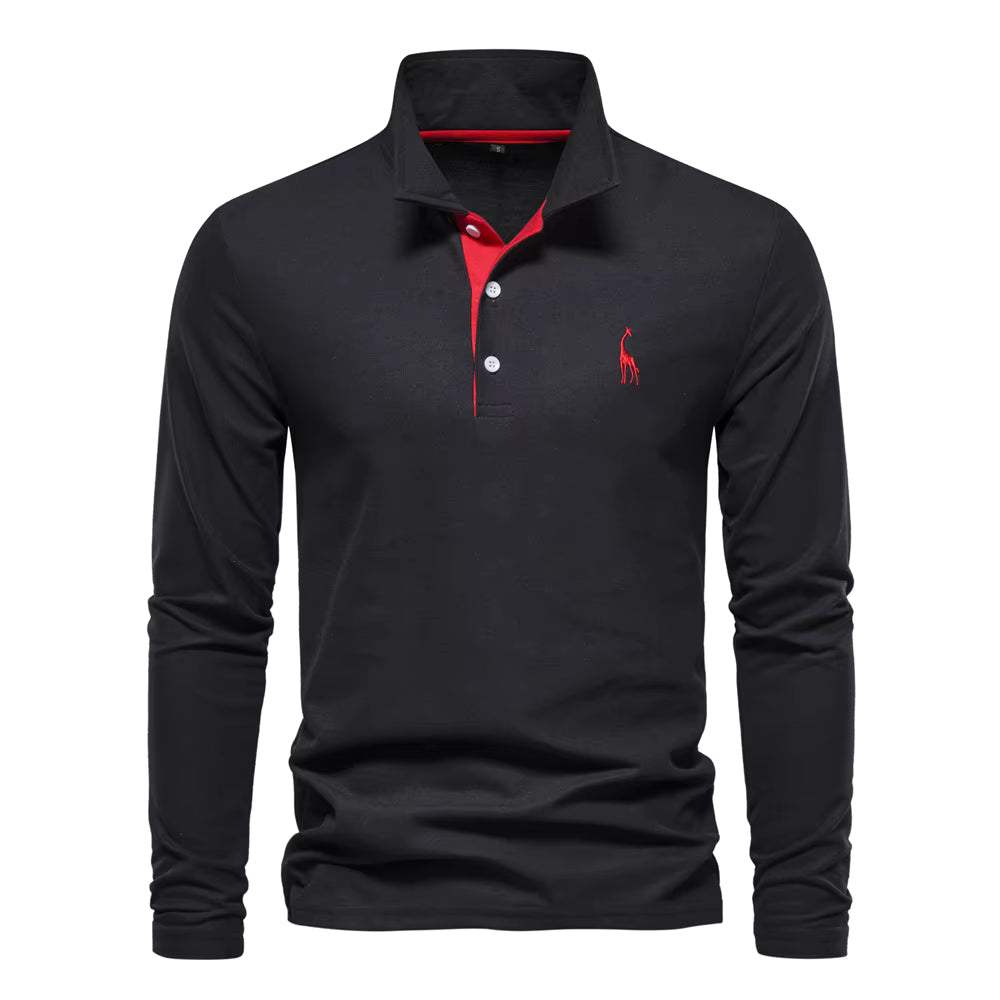 Camisa Polo Animals Manga Longa - Cores