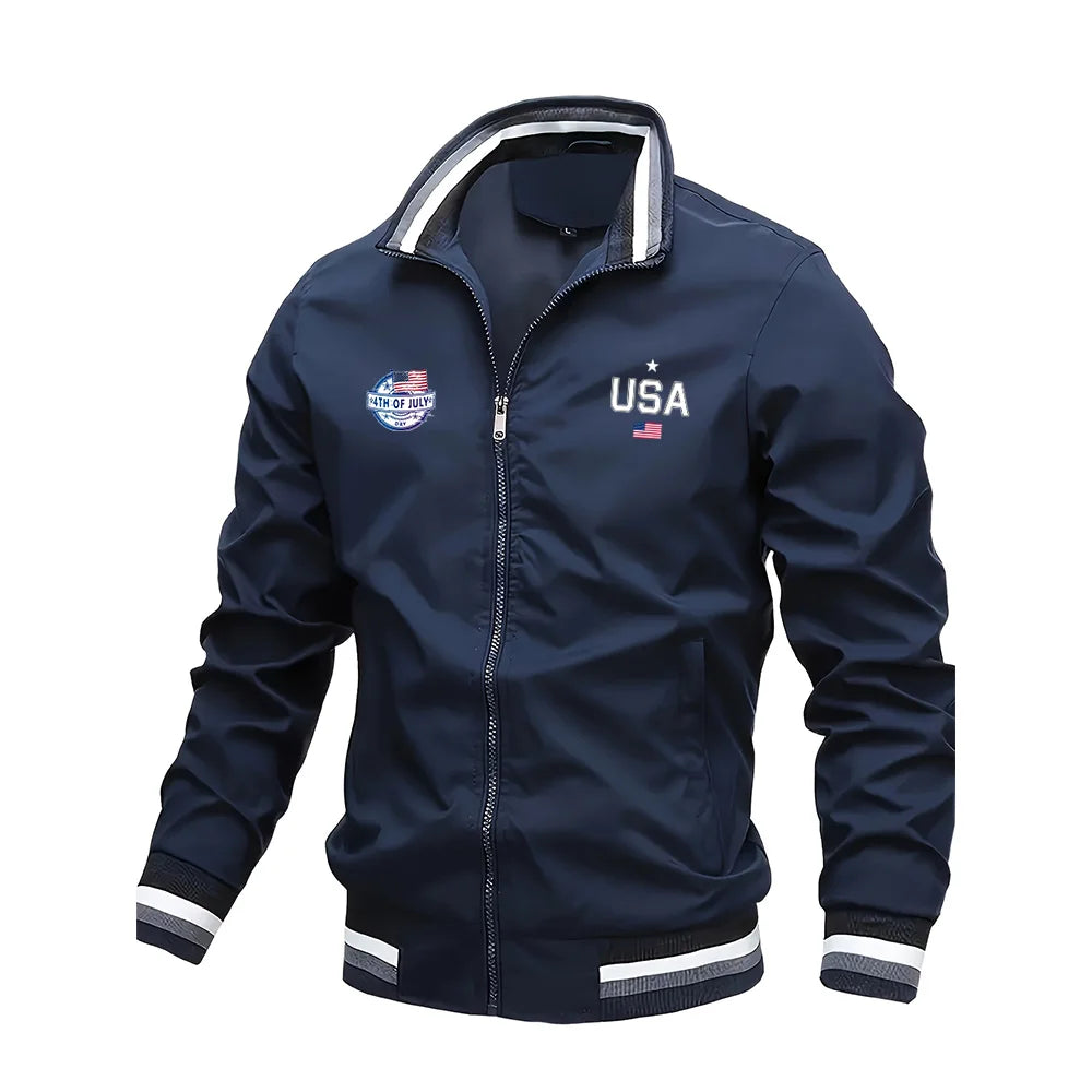 Jaqueta Bomber USA Estilo